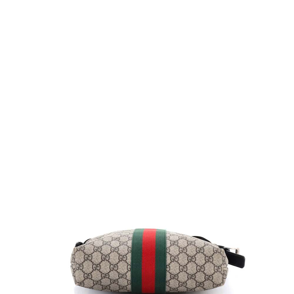Gucci Web Messenger Bag Gg Coated #224593G13B - Picture 4 of 8